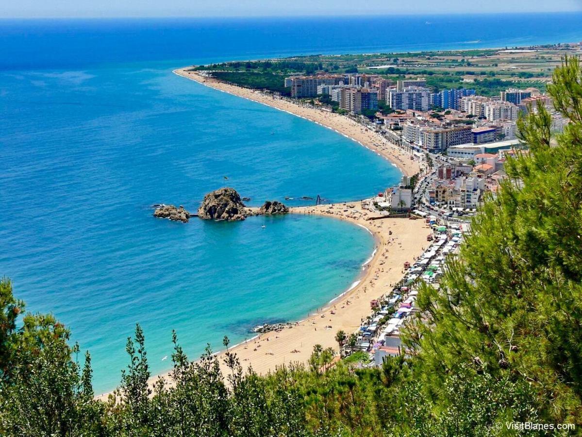 Апартаменти Apartamento Puerto Con Piscina Бланес Екстер'єр фото
